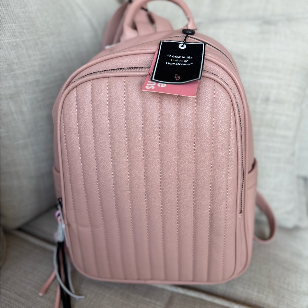 Women’s Backpack blush pink NWT - Picture 10 of 15